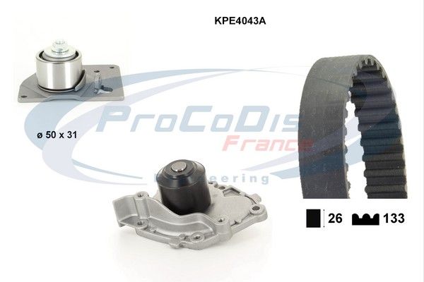 PROCODIS FRANCE Veepump + hammasrihmakomplekt KPE4043A